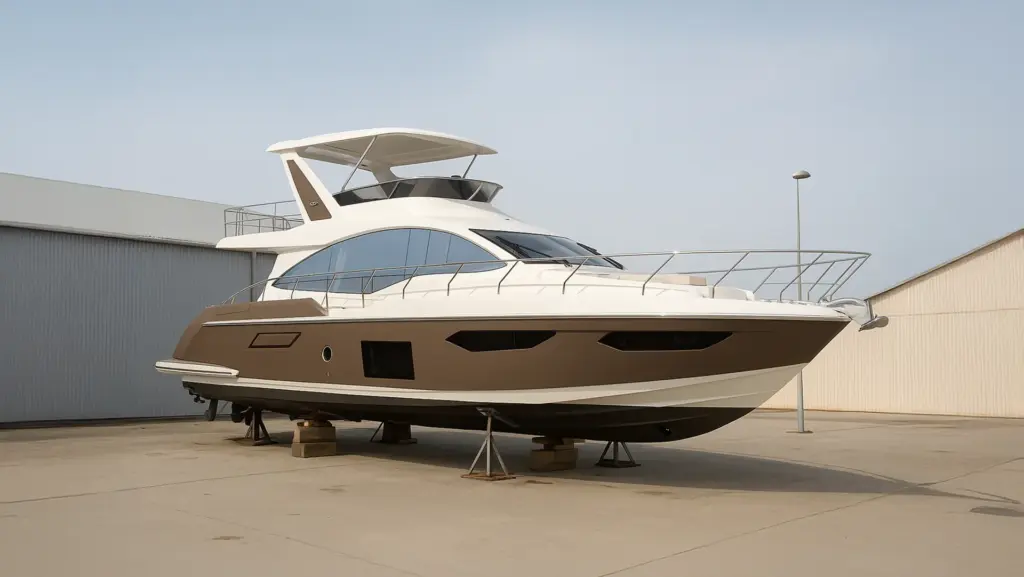 アジムット60の船体