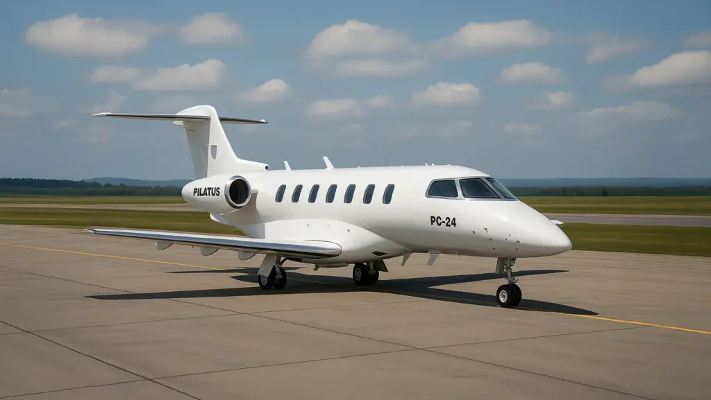 ピラタスPC24の機体