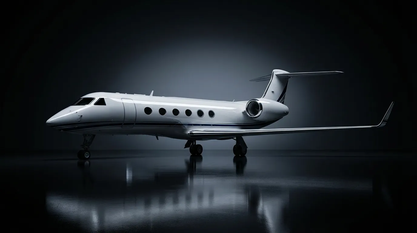 ガルフストリームG550の機体